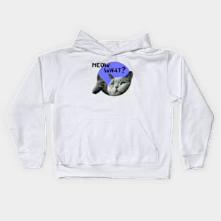 Meow What Kids Hoodie